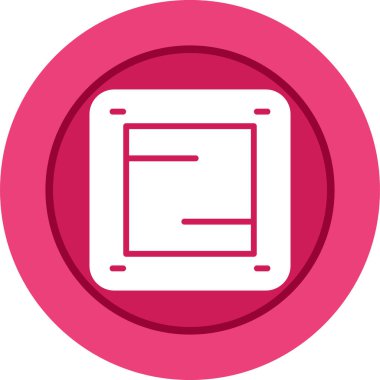 Modern b 'nin vektör illüstrasyonu eksik simgesi