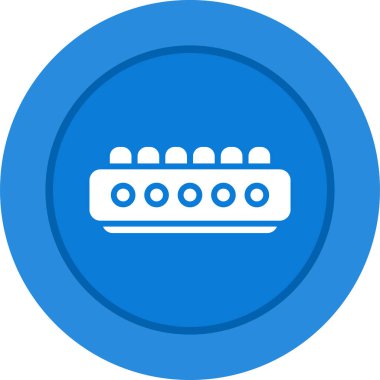 Kablo Sonlandırma Bloğu Web simgesi vektör illüstrasyonunu kullan