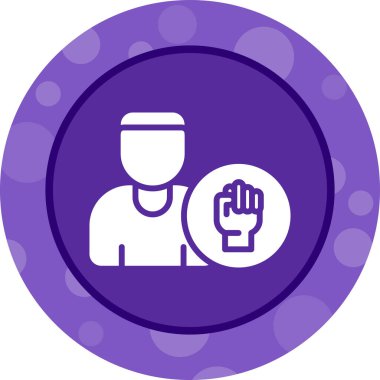 Doktor. Web simgesi basit tasarım