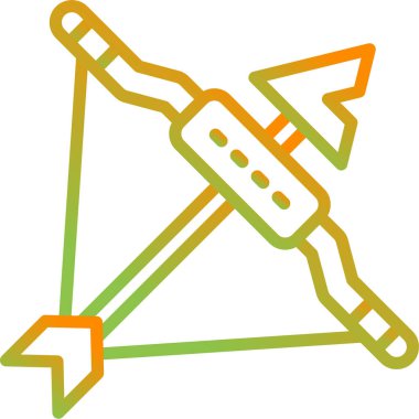 Bir düzlem simgesinin vektör çizimi