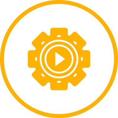 Seo simgesinin vektör illüstrasyonu