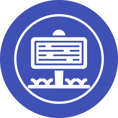 Eğitim simgesinin vektör illüstrasyonu