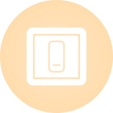 Pil. Web simgesi basit illüstrasyon