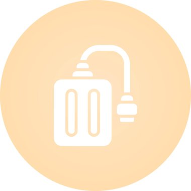 Pil. Web simgesi basit illüstrasyon