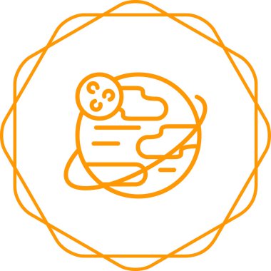 Gıda simgesinin vektör illüstrasyonu