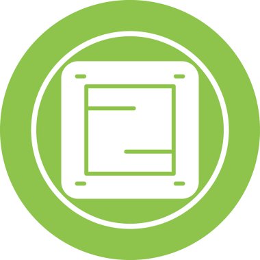 Modern b 'nin vektör illüstrasyonu eksik simgesi