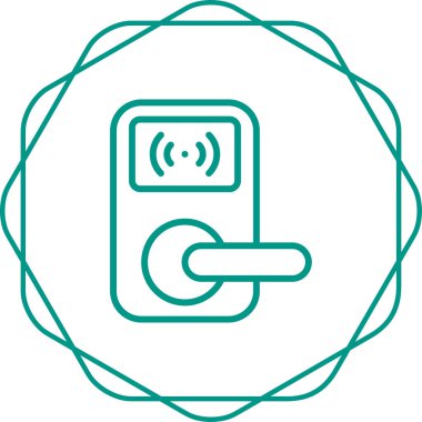 Wi-Fi modern simgesinin vektör illüstrasyonu