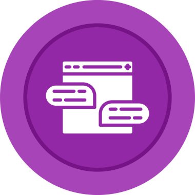 seo modern simgesinin vektör illüstrasyonu