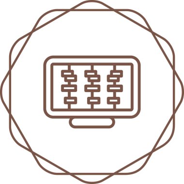 seo modern simgesinin vektör illüstrasyonu