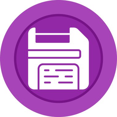 Dosya. Web simgesi basit illüstrasyon