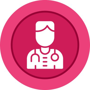 Doktor Simge vektör illüstrasyonu