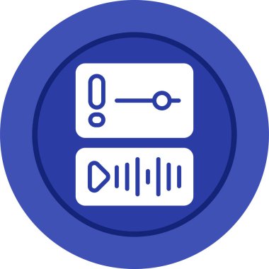 Modern b 'nin vektör illüstrasyonu eksik simgesi