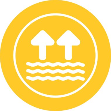 Deniz ürünleri simgesinin vektör illüstrasyonu