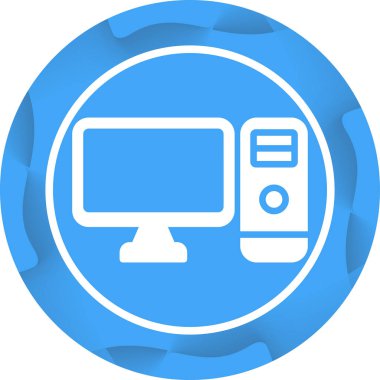  Bilgisayar web simge vektör çizim