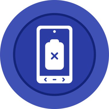 Vektör akıllı telefon simgesi illüstrasyonu