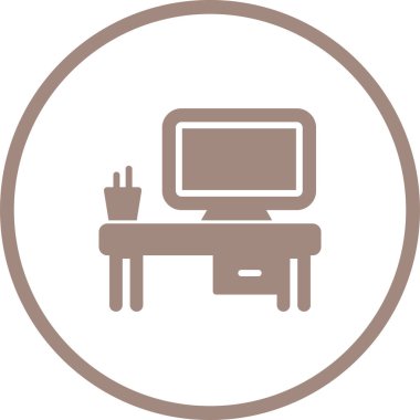  Bilgisayar web simge vektör çizim