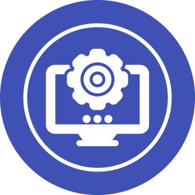 ayarları web simge vektör çizim 