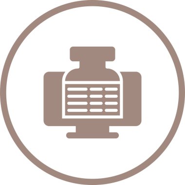  Bilgisayar web simge vektör çizim