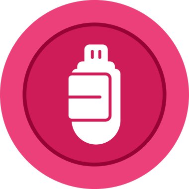 Gaz tankı simgesinin vektör illüstrasyonu