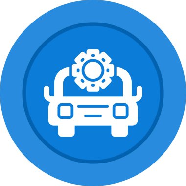 Otomatik tamir simgesinin vektör illüstrasyonu