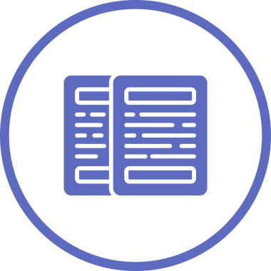 Belge simgesinin vektör illüstrasyonu