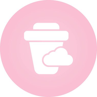 kahve fincanı ikonu vektör illüstrasyonu