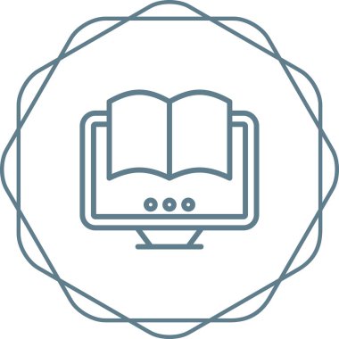 Modern eğitimin vektör simgesi