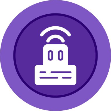 wifi vektör simgesi modern illüstrasyon