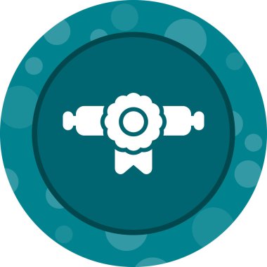 Bir araba simgesinin vektör illüstrasyonu