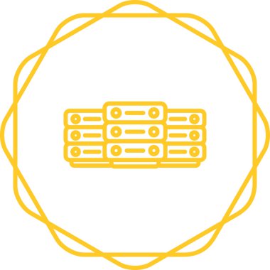 şebeke. Web simgesi basit illüstrasyon