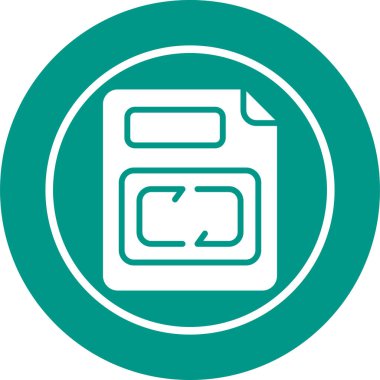 dosya biçimi vektör illüstrasyonuName