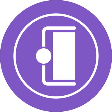 - Telefon. Web simgesi basit illüstrasyon