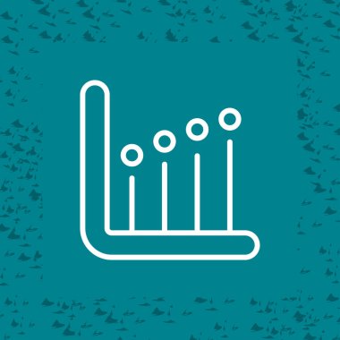 Enstrüman simgesinin modern çizgi simgesi tasarımının vektör illüstrasyonu da araç simgesi olarak kullanılabilir.