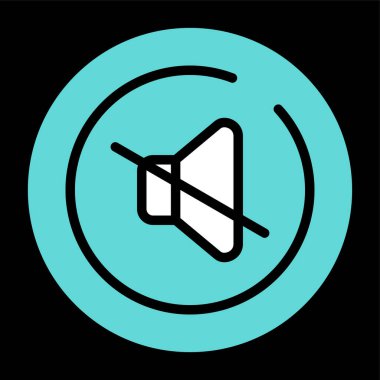 Moda Biçimli Sözcü Simgesi İzole Arkaplan