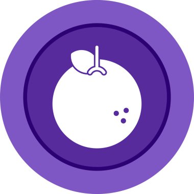 Bir besin simgesinin vektör illüstrasyonu