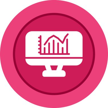 seo modern simgesinin vektör illüstrasyonu