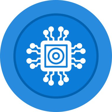 Devre İzleyici ağ ikonu vektör illüstrasyonuName