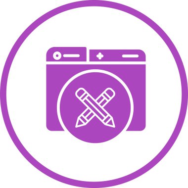 Mutfak simgesi vektör illüstrasyonu