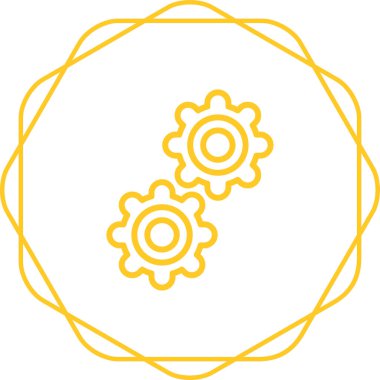 ayarları web simge vektör çizim 