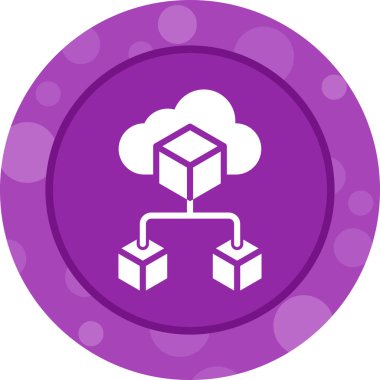 Bulut hesaplama. Web simgesi