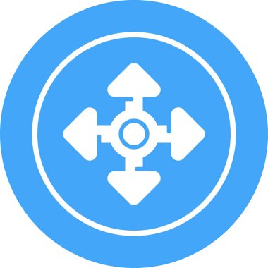 seo modern simgesinin vektör illüstrasyonu