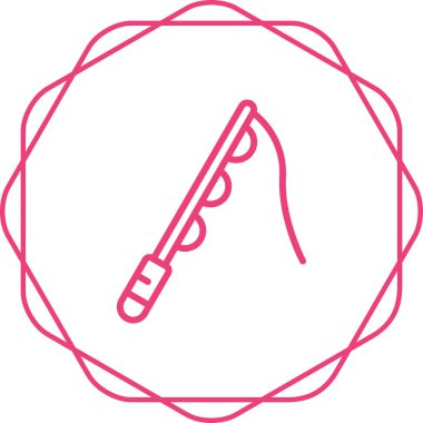 Modern b çizgi sanatının vektör çizimi