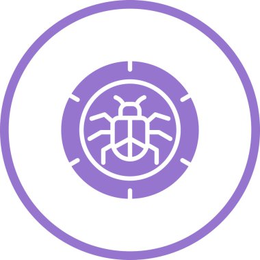 Modern simgenin vektör illüstrasyonu