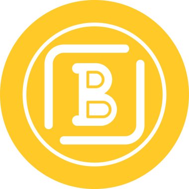 Bozuk para. Web simgesi basit illüstrasyon