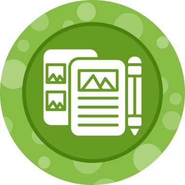 seo modern simgesinin vektör illüstrasyonu