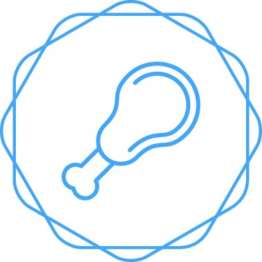 Modern bir simgenin vektör illüstrasyonu