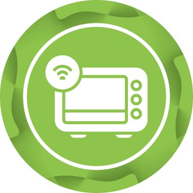 Modern simgenin vektör illüstrasyonu