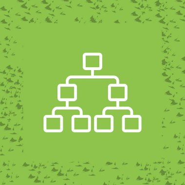 İş ve finans simgesinin vektör illüstrasyonu