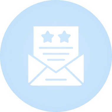 E- posta simgesi vektör illüstrasyonu