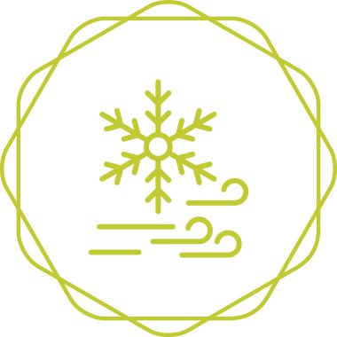  kar tanesi web simge vektör çizim 